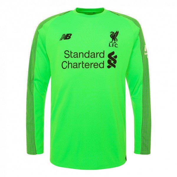 Camiseta Liverpool 2ª ML Portero 2018-2019 Verde
